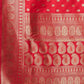 Anouk Floral Zari Banarasi Saree | Swadesiicart
