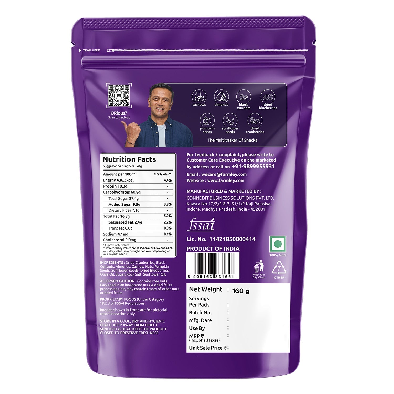 Farmley 7-in-1 Trail Mix