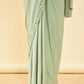 Soch Green Beads and Stones Embellished Ready to Wear Saree | Swadesiicart