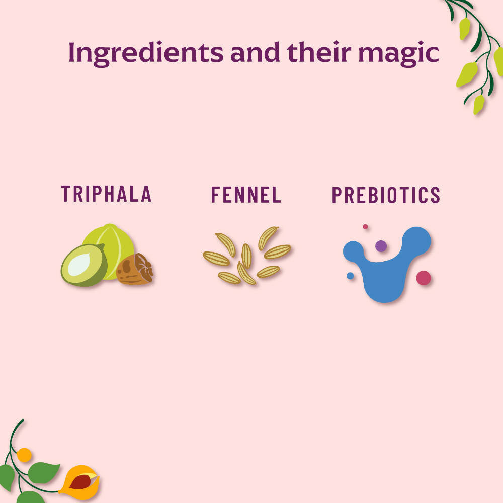 Panchamrit Triphala Effervescent Tablets-Lime Flavor - Swadesiicart