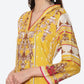 Biba Women Yellow Ethnic Motifs Printed Kurta - Swadesiicart