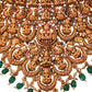 Saraf RS Jewellery Gold-Polished Stone-Studded Jewellery Set - Swadesiicart