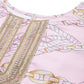 Ahalyaa Women's Traditional Wear Co-ods - Pink - Swadesiicart
