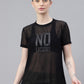 MKH Typography Printed Drop-Shoulder Sleeves Dri-FIT T-shirt - Swadesiicart