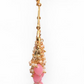 New Stylish Ethnic Partywear Light Pink Hoops Kundan Earrings for Womens by House of Ree | Swadesiicart
