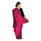 Exclusive Collection 100% Pure Cotton Pink Tant Saree With Hand Weaving Work - Swadesiicart