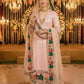 Anaita Pink Georgette Stitched Suit With Embroidery & Sequence Work