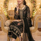 Anaita Black Chiffon Suit with Embroidery & Sequence Work