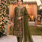 Anaita Mehendi Chiffon Suit with Embroidery & Sequence Work