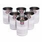 Stainless Steel XL-Big Glass - Pack of 6 - Swadesiicart
