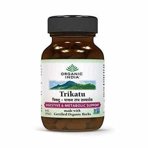 Organic India Trikatu 60 Capsules | Swadesiicart