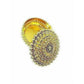 Golden - Decorative Organza Potli Basket (Pack Of 6) - Swadesiicart