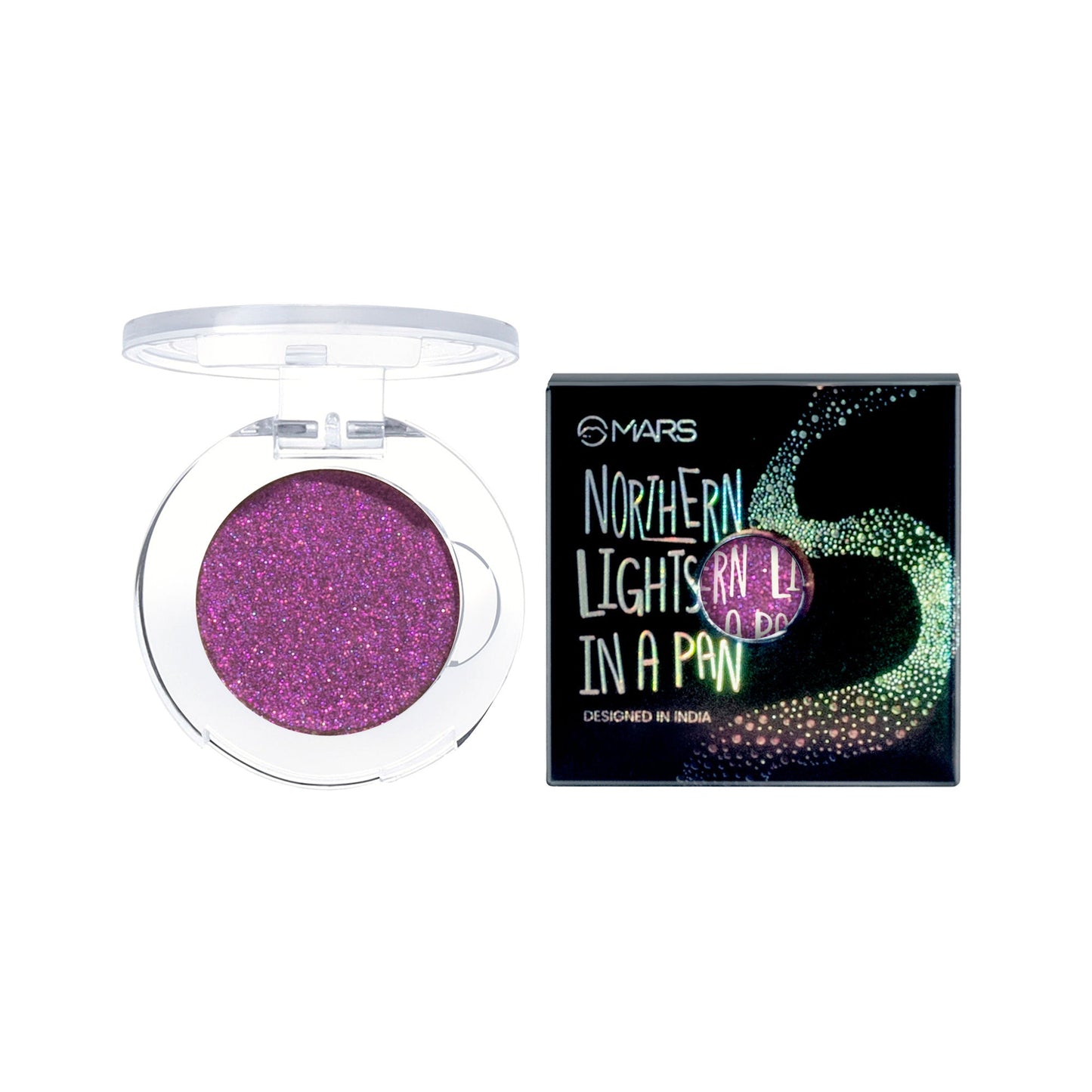 MARS Cosmetics Northern Lights In A Pan Eyeshadow Palette - 04 Canadian Gleam - Swadesiicart