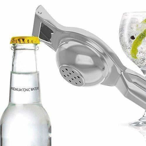 Stainless Steel Lemon Citrus Squeezer / Bottle Opener - Swadesiicart