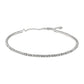 Silver-Toned Alloy Rhinestones Studded Choker - The Pari | Swadesiicart