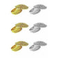 Golden - Decorative Organza Potli Basket (Pack Of 6) - Swadesiicart