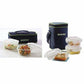 Glass Tiffin Set, 320ml, Set of 2 - Swadesiicart