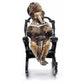 Brass - Ganesha on Rocking Chair - Swadesiicart