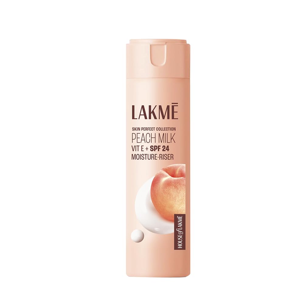 Lakme Peach Milk Moisturiser SPF 24 PA++ Sunscreen Lotion | Swadesiicart