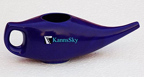 Kannssky Ceramic Jala Neti Pot - Swadesiicart