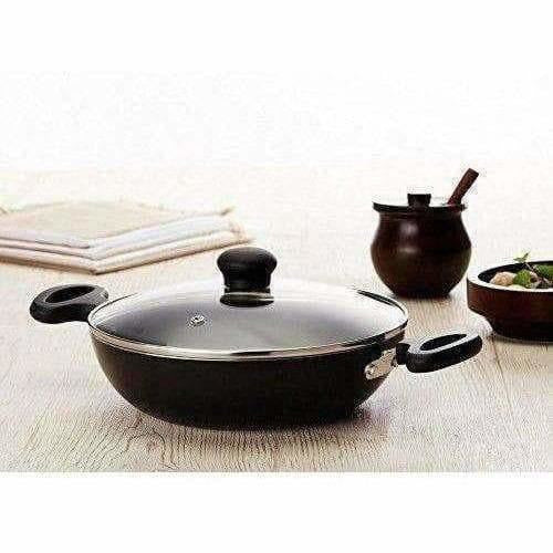 Kadai with Glass Lid - Swadesiicart
