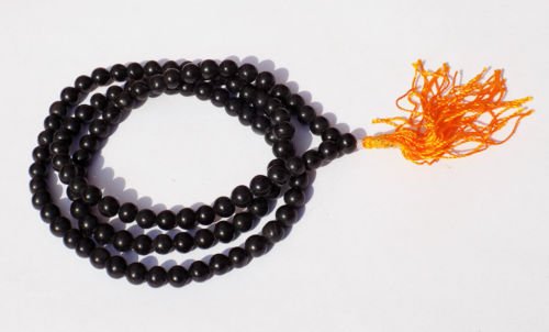 Kannssky Black Agate (Hakik) Japa Mala | Swadesiicart