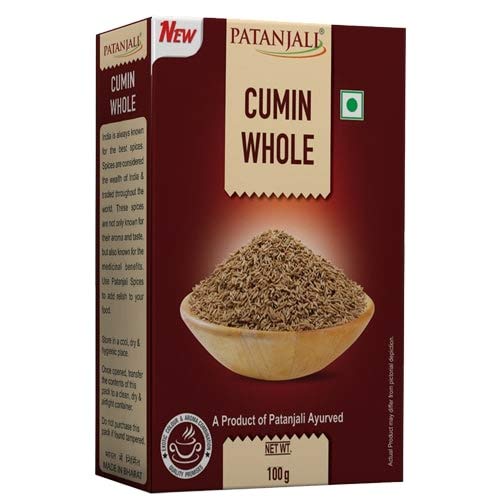 Patanjali Cumin Whole (100 gm) - Swadesiicart