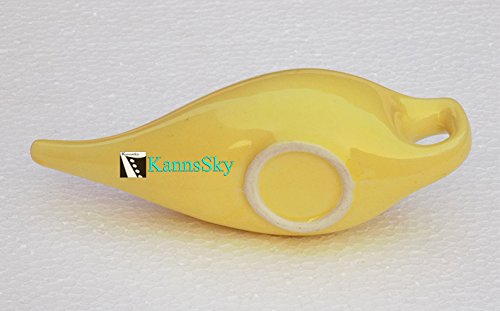 Kannssky Ceramic Jala Neti Pot - Swadesiicart