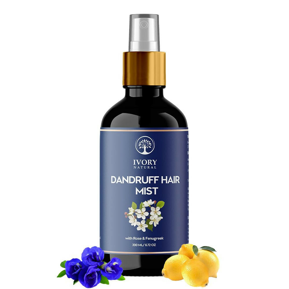 Ivory Natural Dandruff Hair Mist For Flake-Free Confidence And Silky Smooth Hair | Swadesiicart