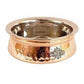 Steel Copper Handi Bowl Hammered Design Serving Dishes - Set of 4 - Swadesiicart
