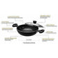 Kadai with Glass Lid - Swadesiicart