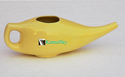 Kannssky Ceramic Jala Neti Pot - Swadesiicart