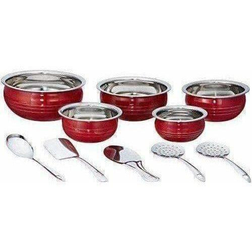 Ceramic Cookware Set of 10 - Swadesiicart