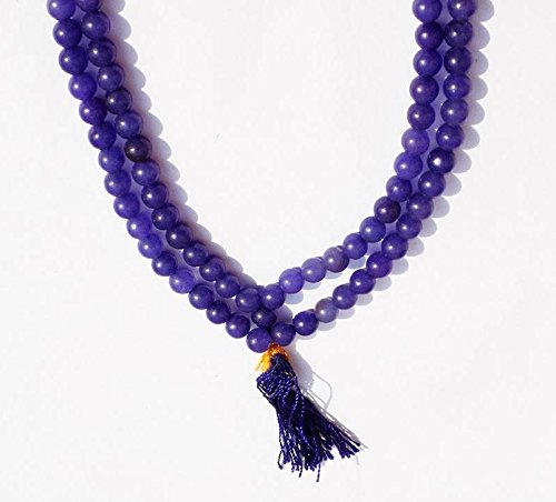 Kannssky Blue Hakik Agate Mala | Swadesiicart