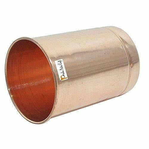 Copper Glass Drinkware - Set of 6 - Swadesiicart