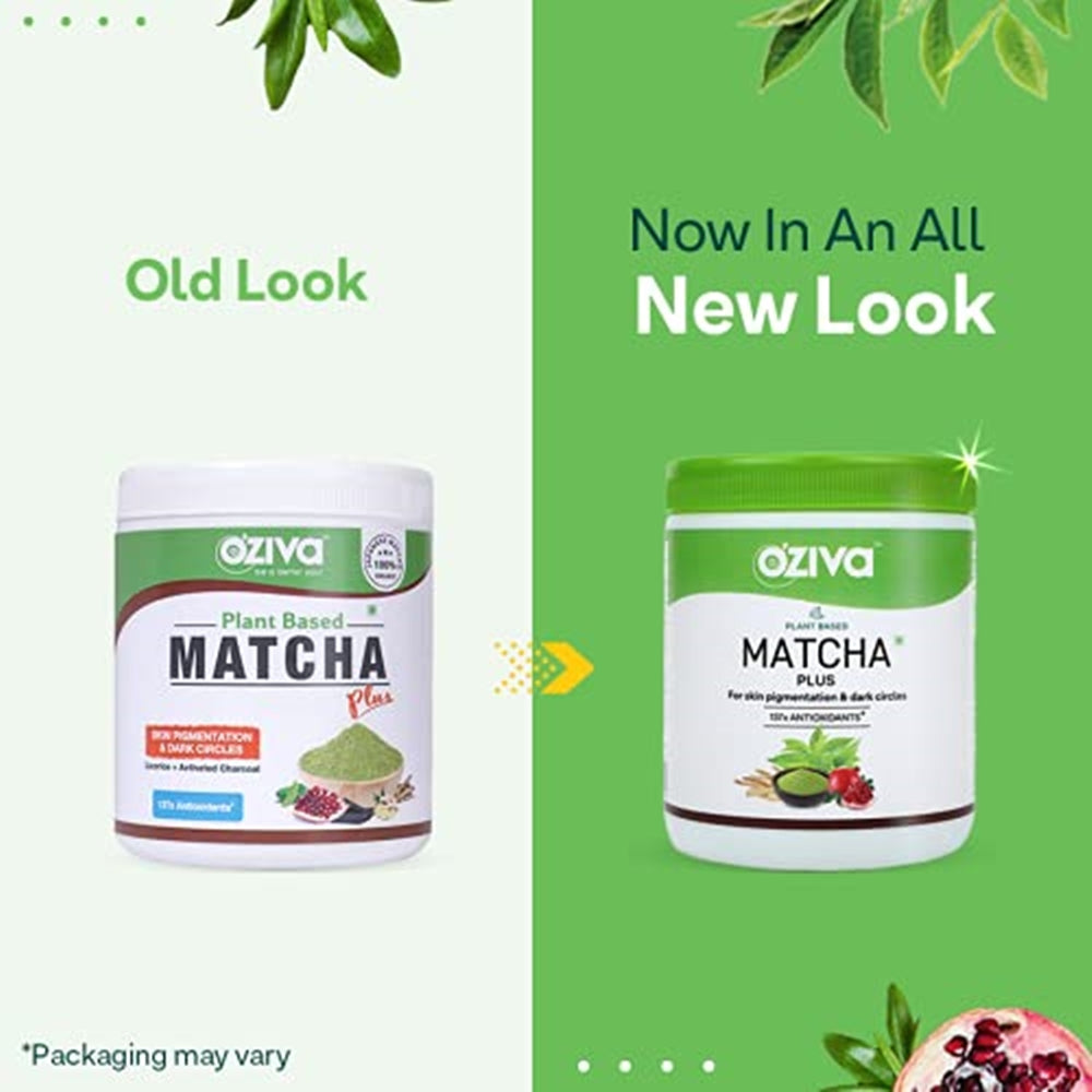 OZiva Plant Based Matcha Plus | Swadesiicart