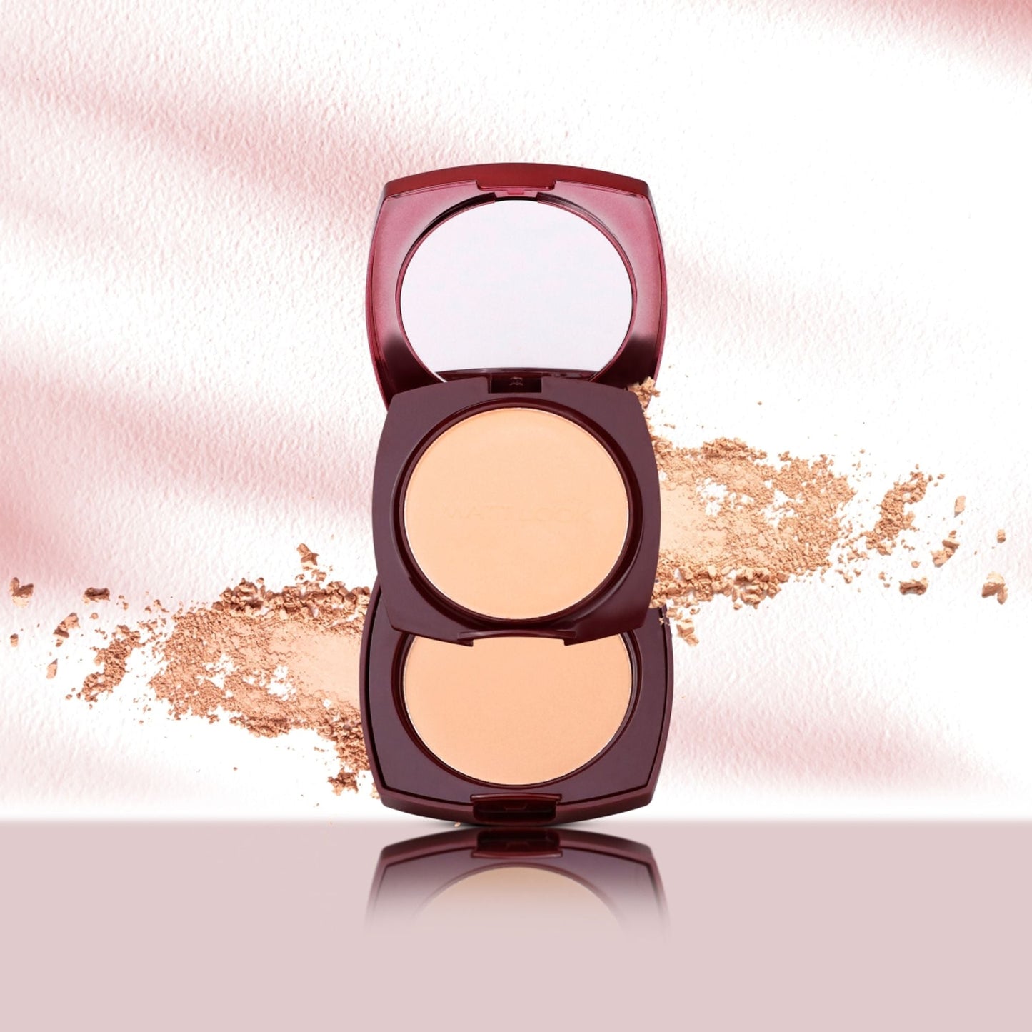 Matt Look True Cover Super Blendable Compact Powder - Golden Sand - Swadesiicart