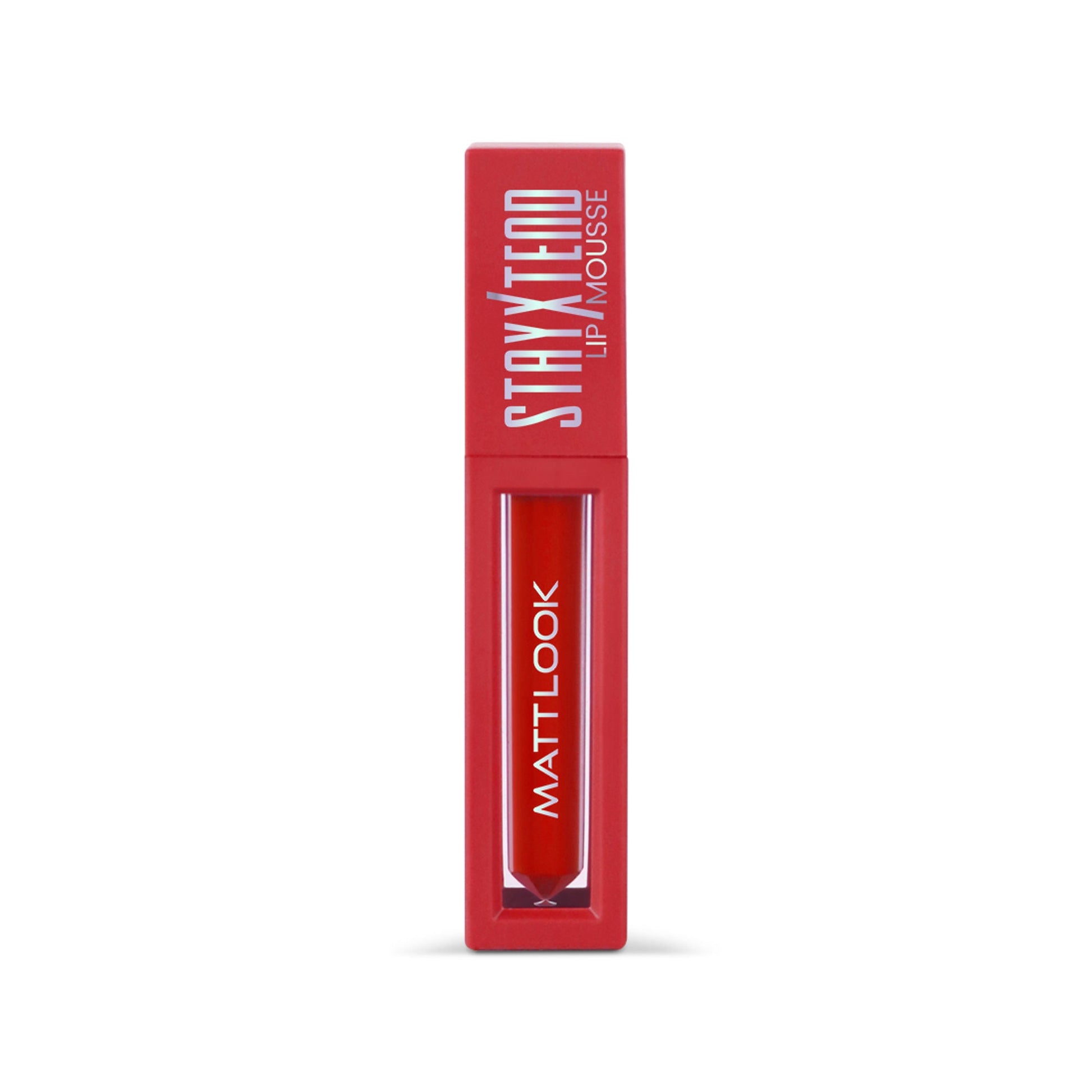 Matt Look Stayxtend Lip Mousse - Iconic Red - Swadesiicart