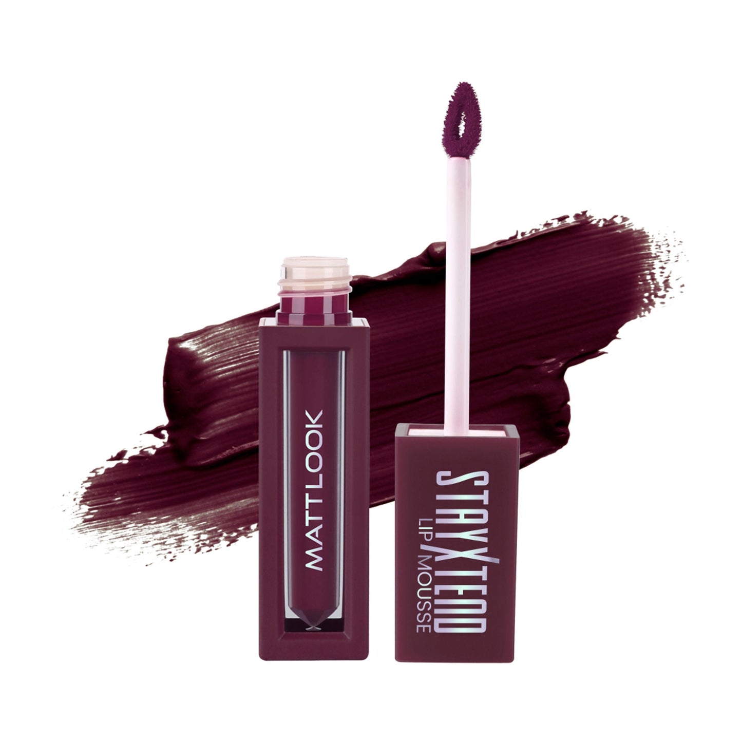 Matt Look Stayxtend Lip Mousse - Sugar Plum - Swadesiicart