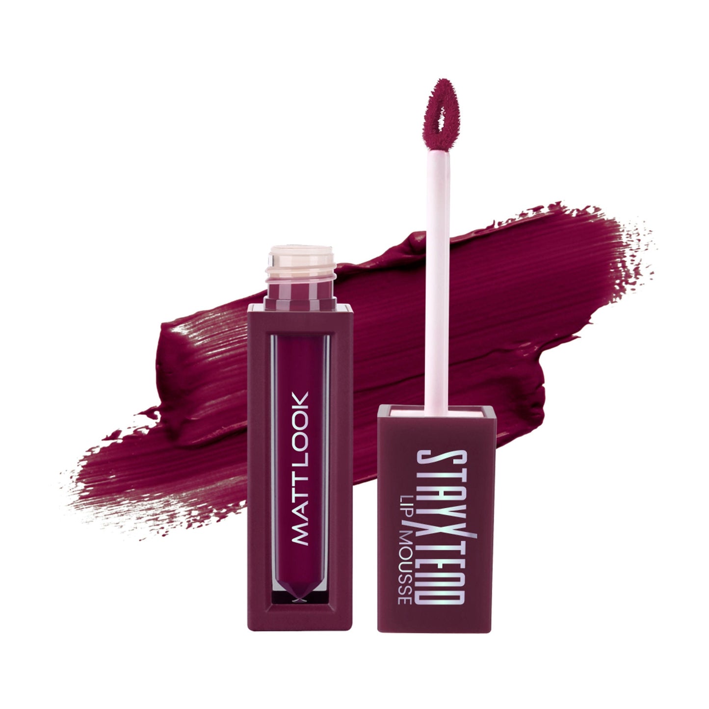 Matt Look Stayxtend Lip Mousse - Mallow Wine - Swadesiicart