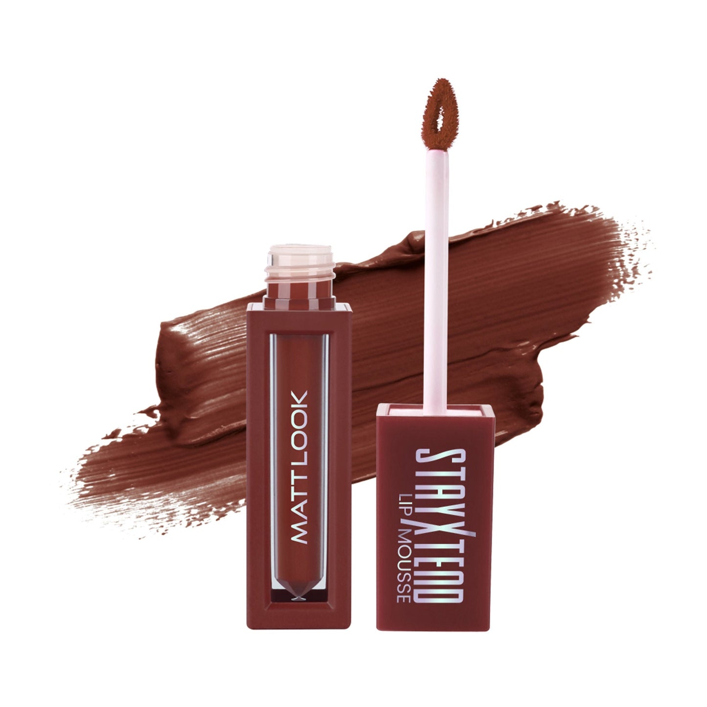 Matt Look Stayxtend Lip Mousse - Choco Latte - Swadesiicart