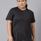 MKH Plus Size Drop-Shoulder Sleeves Dri-FIT Relaxed Fit Training T-shirt - Swadesiicart