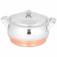 Stainless Steel Cookware - Along With Copper Bottom - Set of 5 Pieces - Swadesiicart