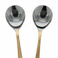 Serving Spoons Set of 2 for Dinner - ware - Swadesiicart