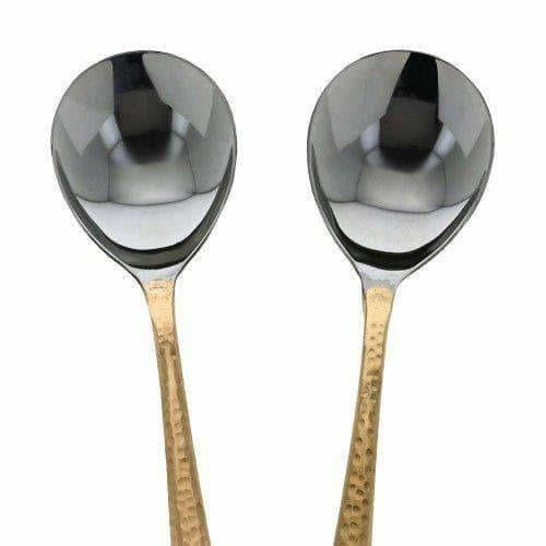 Serving Spoons Set of 2 for Dinner - ware - Swadesiicart