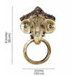 Brass Ganesha Mask Door Knocker | Swadesiicart
