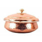 Steel Copper Handi Bowl With Lid - Swadesiicart