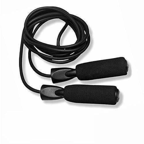 Fitness Jumping Skipping Rope - Black Color - Swadesiicart