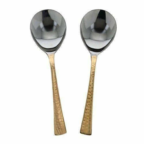Serving Spoons Set of 2 for Dinner - ware - Swadesiicart