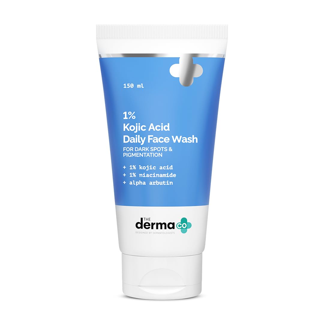 The Derma Co 1% Kojic Acid Face Wash For Dark Spots & Pigmentation - Swadesiicart